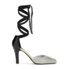 Valentino Garavani Ankle Strap Foliage Pumps