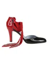 Valentino Garavani Foliefoliage Sandal With Color-block Design And Beaded Accents