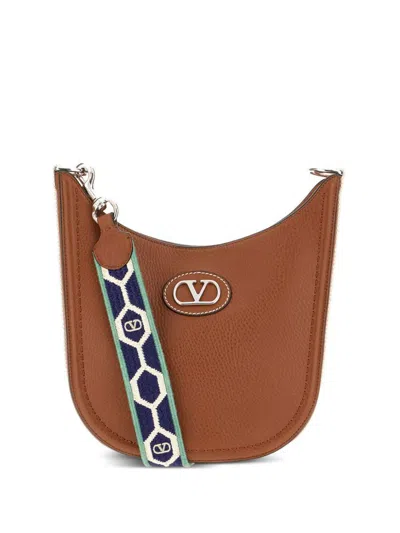 Valentino Garavani Antibes Medium Leather Hobo Bag