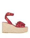 Valentino Garavani Espadrilles In Red