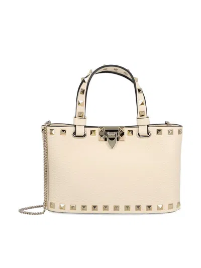 Valentino Garavani Women's Mini Bag Rockstud In Neutral