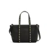 Valentino Studded Detailing Leather Tote Bag
