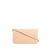 Valentino Womens Rose Sand Vlogo Signature Leather Mini Shoulder Bag