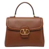 Valentino 9 To 5 Flap Leather Top-handle Bag