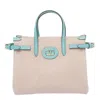Valentino Antibes Canvas And Karung Shopping Tote Bag In Beige