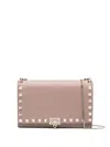 Valentino Rockstud Mini Bag In Beige
