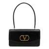 Valentino Vain Bag With Handle In Leather In Black