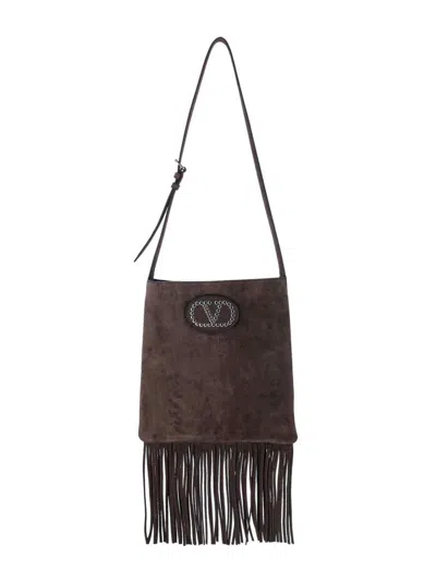 Valentino Garavani Shoulder Bag In Brown