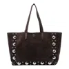 Valentino Large Tote Nellcote In Brown