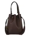 Valentino Garavani  Garavani Small So Seau Bucket Bag In Leather Woman Brown Uni In Brown