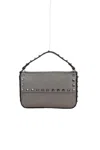 VALENTINO GARAVANI VALENTINO GARAVANI ROCKSTUD LAMINATED LEATHER MINI BAG