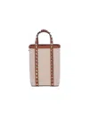 Valentino Garavani Rockstud Mini Bag In Brown