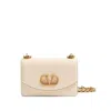 Valentino Womens Vain Small Chain-strap Leather Shoulder Bag Butter White In Neutral