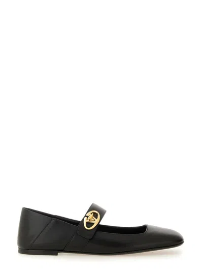 VALENTINO GARAVANI VALENTINO GARAVANI BALLERINA MARY-JANE VLOGO LOCKER
