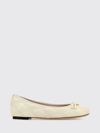 Valentino Garavani Valentino Bow Quilted Leather Flat In White