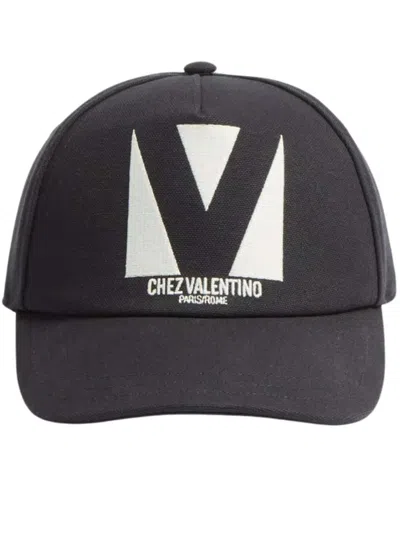 Valentino Garavani Baseball Hat Accessories In Black