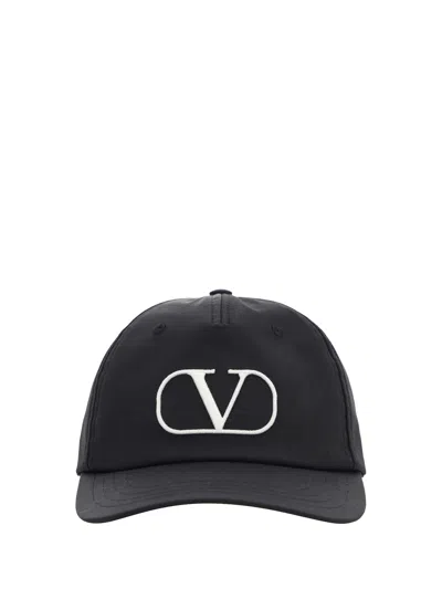 Valentino Garavani Baseball Hat In Neroavorio