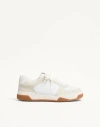 Valentino Sparry Sneakers In Split Leather And Nappa In Multi