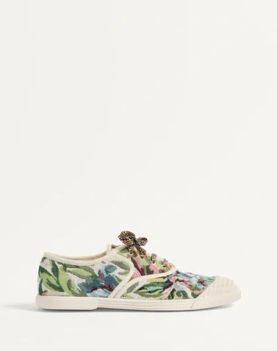 Valentino Garavani Bay By Bay Sneakers In Multicolour/ivory