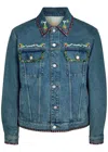Valentino Denim Jackets Embroideries