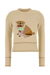 Valentino Garavani Beige Wool Sweater