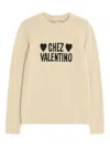 Valentino Garavani Beige Wool Sweater In Neutral