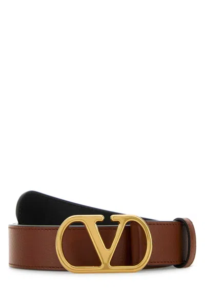 Valentino Garavani Belt H. 30 In Brown