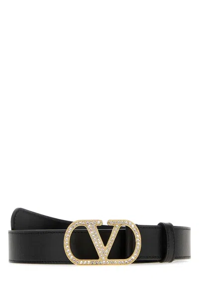 Valentino Garavani Belt H. 30 | Vlogo Signat In Black