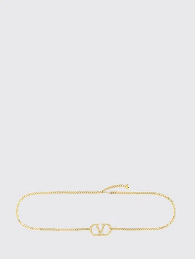 Valentino Garavani Belt Woman In Gold