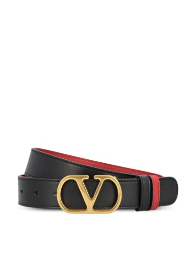 Valentino Garavani Belts In Black