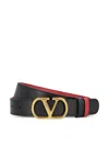 Valentino Garavani Belts In Black