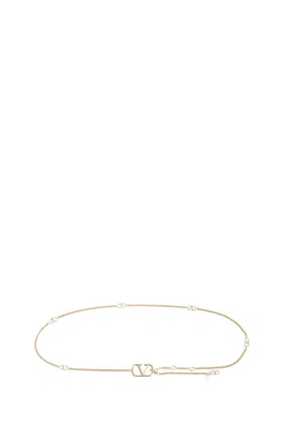 Valentino Garavani Belts In Gold