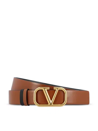 Valentino Garavani Belts In Brown