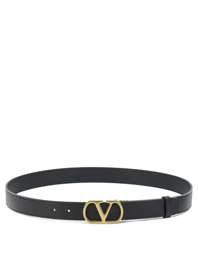 Valentino Garavani Belts In Black