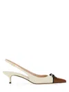 Valentino Slingback-pumps Bepointy 45 Aus Leder