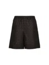 Valentino Iconographic Print Bermuda Shorts