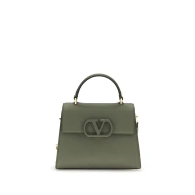 Valentino Garavani Bicolor Calf Leather Bos Taurus Clutch Women's Bag