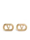 Valentino Garavani Ovalette Earrings In Metal In Gold