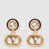 Valentino V-logo Signature Earrings In Gold