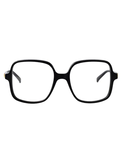 Valentino Garavani Black Black Transparent Acetate Glasses