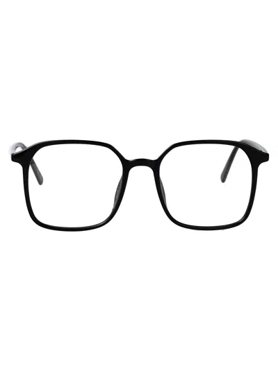 Valentino Garavani Black Black Transparent Acetate Glasses