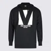 Valentino Sweatshirt Man In Black