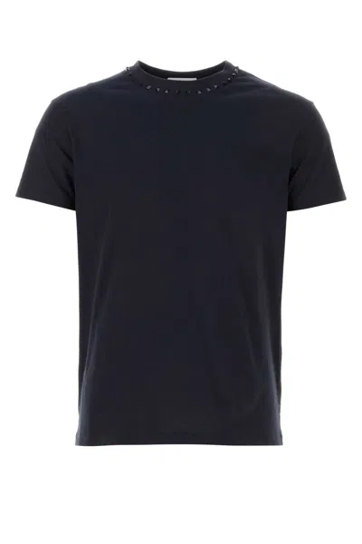 Valentino Garavani Black Cotton T-shirt
