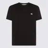 Valentino T-shirt With Signature Vlogo In Black