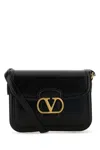 Valentino Borsa A Spalla 9to5 In Pelle Nera  Donna In Black