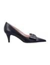 Valentino Bowwow Ponity Pump In Black