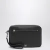 Valentino Garavani Black Leather Clutches