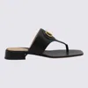 Valentino Vlogo Signature Leather Sandal