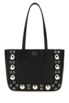 Valentino Black Nellcote Mini Tote In Black