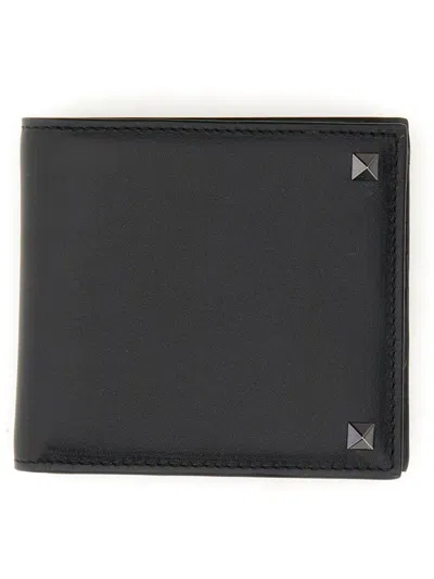 Valentino Garavani Wallets In Black